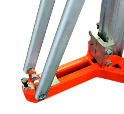 Robuste Rückenstütze